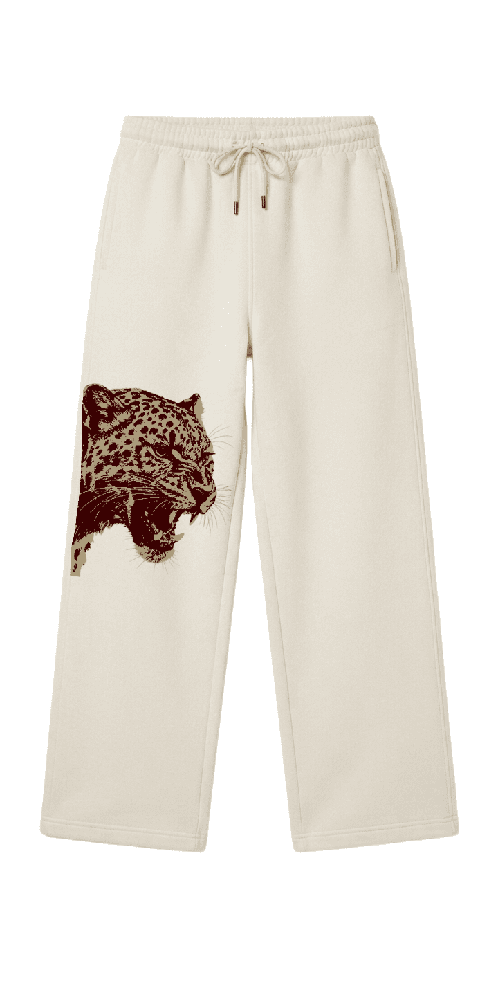 LEOPARD SWEATPANTS (RELAXED FIT)
